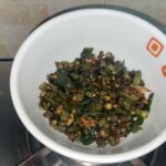 South Indian Bhindi Fry with Garlic & Curry Leaves – No Onion, No Tomato
